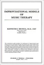 Cover of: Improvisational models of music therapy