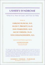 Cover of: Usher's syndrome: what it is, how to cope, and how to help