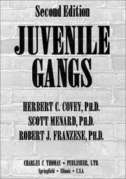 Cover of: Juvenile gangs