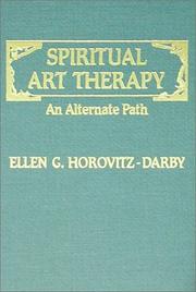 Cover of: Spiritual art therapy | Ellen G. Horovitz