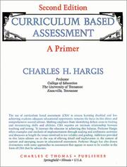 Cover of: Curriculum Based Assessment by Charles H. Hargis