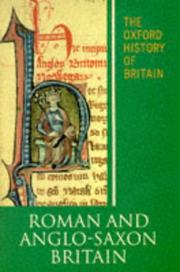 Cover of: The Oxford History of Britain: Volume 1: Roman and Anglo-Saxon Britain