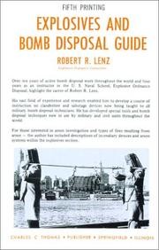 Cover of: Explosives and Bomb Disposal Guide