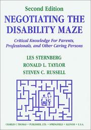Cover of: Negotiating the disability maze: critical knowledge for parents, professionals, and other caring persons