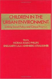 Cover of: Children in the Urban Environment | 