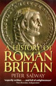 Cover of: A history of Roman Britain by Peter Salway