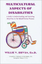 Cover of: Multicultural Aspects of Disabilities by Willie V. Bryan