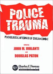 Cover of: Police Trauma: Psychological Aftermath of Civilian Combat