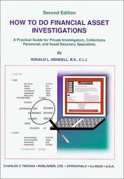 How to Do Financial Asset Investigations by Ronald L. Mendell
