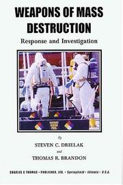 Cover of: Weapons of Mass Destruction: Response and Investigation