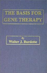 Cover of: The Basis for Gene Therapy