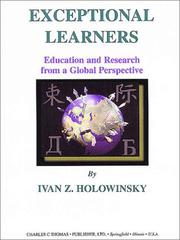 Cover of: Exceptional Learners: Education and Research from a Global Perspective