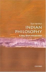 Cover of: Indian philosophy by Sue Hamilton