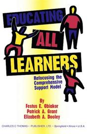 Cover of: Educating All Learners: Refocusing the Comprehensive Support Model