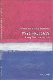 Cover of: Psychology by Gillian Butler, Freda McManus