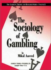 Cover of: The Sociology of Gambling, Vol. 2 by Mikal J. Aasved