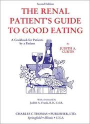 Cover of: The Renal Patient's Guide to Good Eating by 