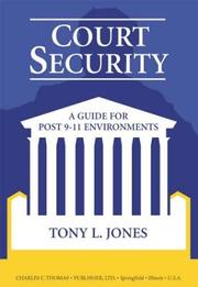 Cover of: Court Security by Tony L. Jones