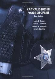 Cover of: Critical Issues in Police Discipline: Case Studies