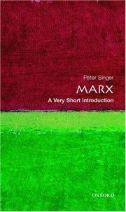 Cover of: Marx by Peter Singer