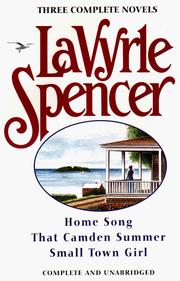 Cover of: Three complete novels | LaVyrle Spencer