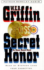 Cover of: Secret Honor (Honor Bound) by 
