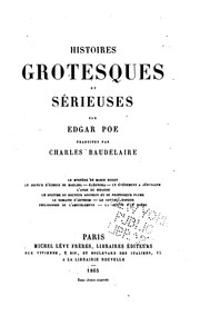 Cover of: Histoires grotesques et sérieuses