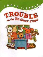 Cover of: Trouble in the Barkers' class