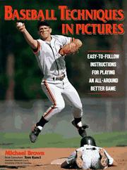 Cover of: Baseball techniques in pictures by Brown, Michael