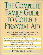 Cover of: The complete family guide to college financial aid