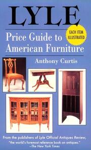 Cover of: Lyle price guide to American furniture