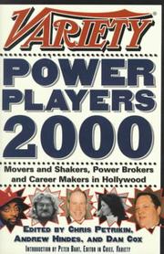 Cover of: Variety Power Players 2000: Movers and Shakers, Power Brokers, and Career Makers in Hollywood