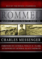 Cover of: Rommel: Leadership Lessons from the Desert Fox