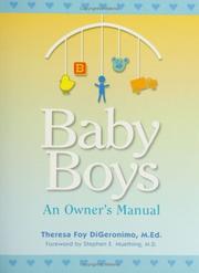 Cover of: Baby Boys: An Owner's Manual