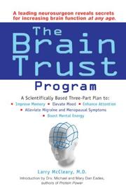 Cover of: The Brain Trust Program by Larry McCleary, Larry McCleary