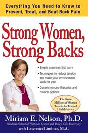 Cover of: Strong Women, Strong Backs: Everything You Need to Know to Prevent, Treat, and Beat Back Pain (Strong Women)