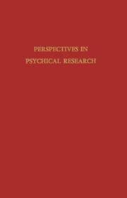 Cover of: Phenomena of Materialisation: A Contribution to the Investigation of Mediumistic Teleplastics (Perspectives in Psychical Research)