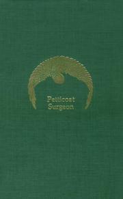 Cover of: Petticoat surgeon by Bertha Van Hoosen