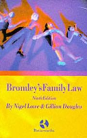 Cover of: Family law by N. V. Lowe