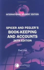 Cover of: Financial Reporting for Business and Practice: Spicer and Pegler's Book-keeping and Accounts