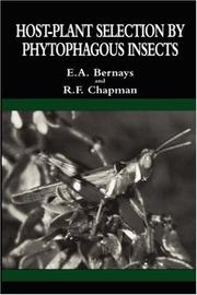 Host-plant selection by phytophagous insects by E. A. Bernays