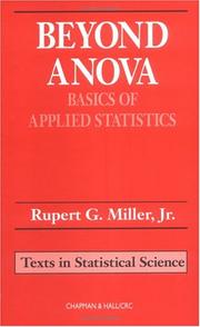 Cover of: Beyond ANOVA by Rupert G. Miller, Rupert G. Miller