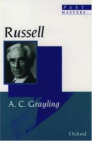 Cover of: Russell by A. C. Grayling, A. C. Grayling