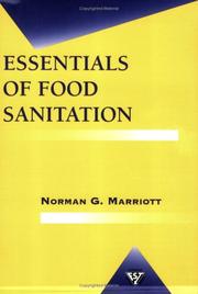 Essentials of food sanitation by Norman G. Marriott