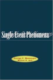 Cover of: Single event phenomena