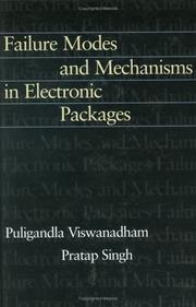 Cover of: Failure modes and mechanisms in electronic packages