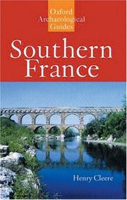 Cover of: Southern France by Henry Cleere