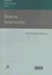 Cover of: Exercise Immunology by Bente Klarlund Pedersen