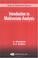 Cover of: Introduction to multivariate analysis