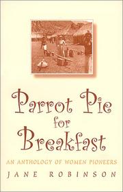 Cover of: Parrot Pie for Breakfast by Jane Robinson